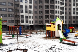 Обложка новости "Строительство новой многоэтажки завершили в Ленинском районе"