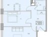 Схема квартиры в проекте "Березовая аллея"- #303065625