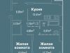 Схема квартиры в проекте "Дом на Зеленой"- #2091934198
