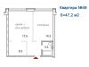 Схема квартиры в проекте "Дом у ручья"- #517349498