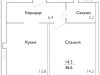 Схема квартиры в проекте "Истомкино парк"- #1052757227