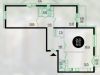 Схема квартиры в проекте "Крылатский"- #343228790