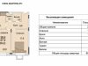 Схема квартиры в проекте "Немчиновка-Резиденц"- #1178414083