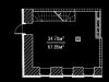 Схема квартиры в проекте "Park Plaza (Парк Плаза)"- #931969322