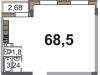 Схема квартиры в проекте "Престиж"- #505064386
